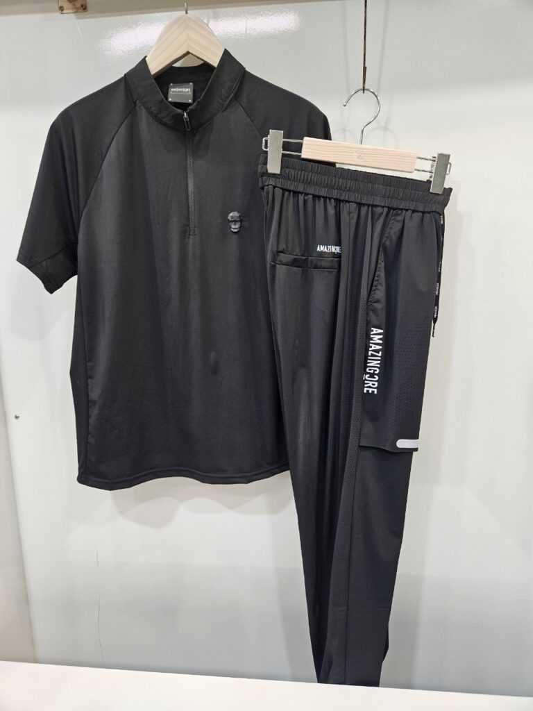 어메이징크리 남여공용 고기능성 타공 상하세트(2color)