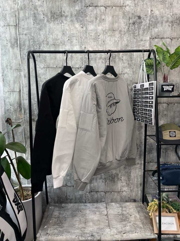 말본 버킷햇 패딩맨투맨(3color)