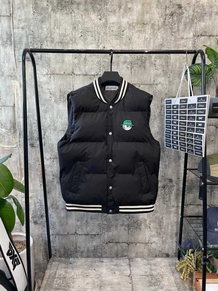 말본 MB시보리 패딩조끼(3color)