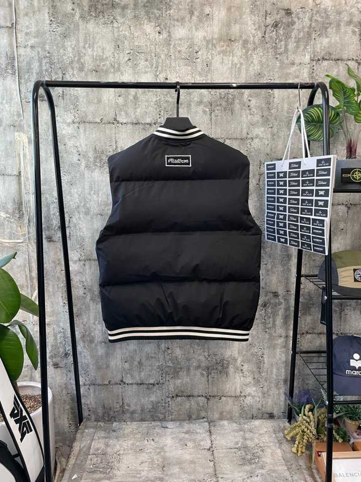 말본 MB시보리 패딩조끼(3color)