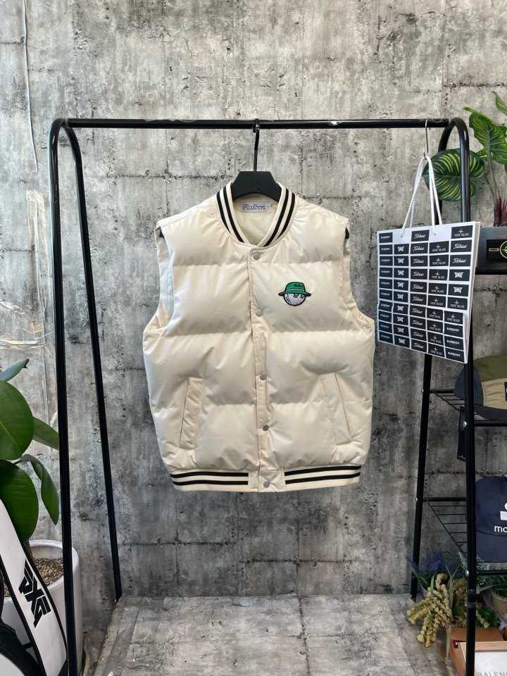 말본 MB시보리 패딩조끼(3color)