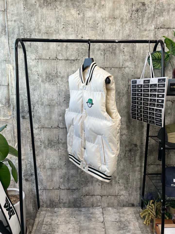 말본 MB시보리 패딩조끼(3color)