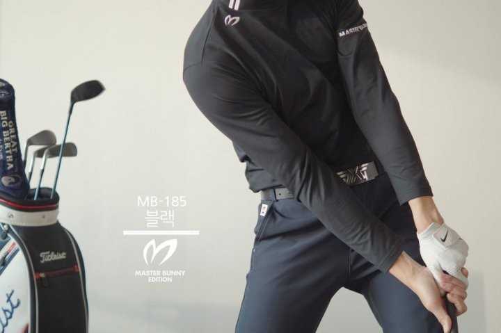 마스터 바니 MB-185 기모 하프넥(2color)