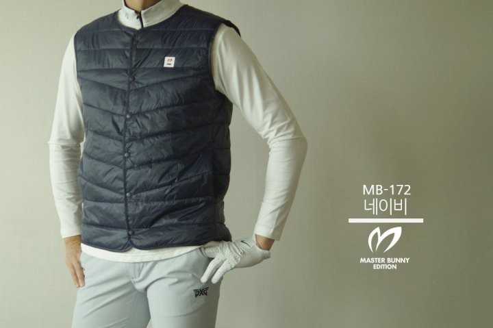 마스터 바니 MB-172 덕다운 패딩 베스트(4color)