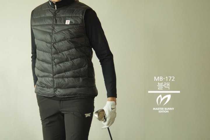 마스터 바니 MB-172 덕다운 패딩 베스트(4color)