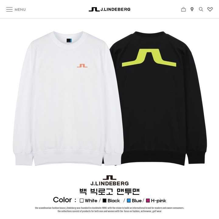 제이린드버그 기모 맨투맨 남여공용 (4color)