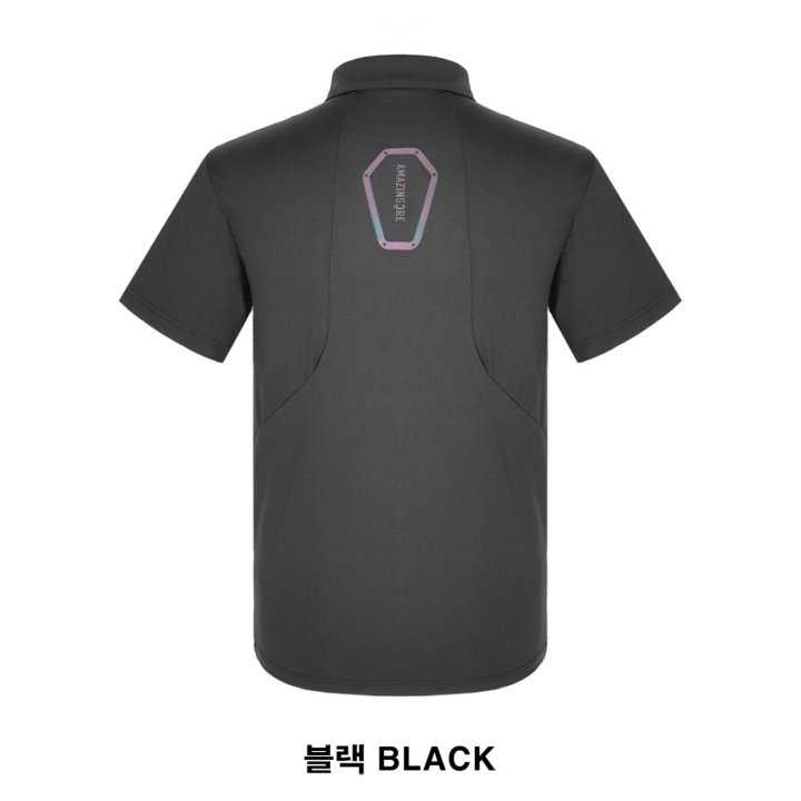 어메이징크리 남성 테크니컬 하이브 반팔 카라티(2color)