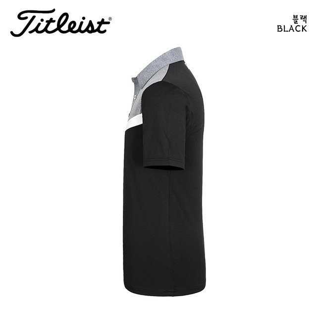 타이틀리스트 남성 고기능 반팔 카라티(2color)