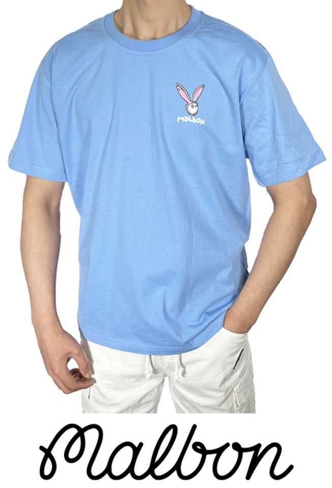 말본 RABBIT 볼캐릭터 아트웍 라운드 티셔츠(4color)