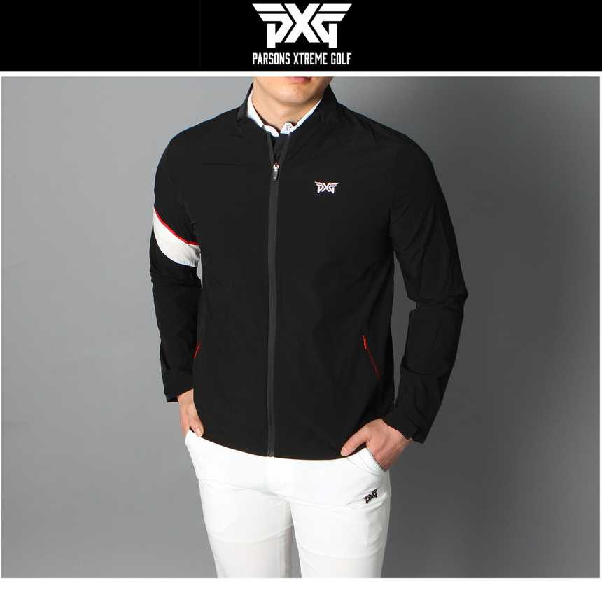 PXG 화이트완장 바람막이(2color)
