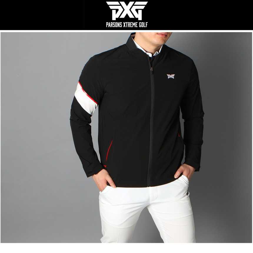 PXG 화이트완장 바람막이(2color)