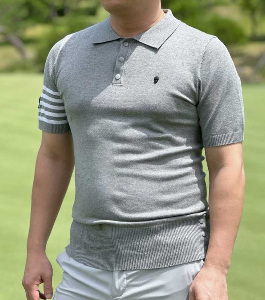 어메이징크리 남성 고스트 카라 스웨터(2color)