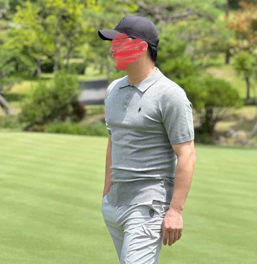 어메이징크리 남성 고스트 카라 스웨터(2color)