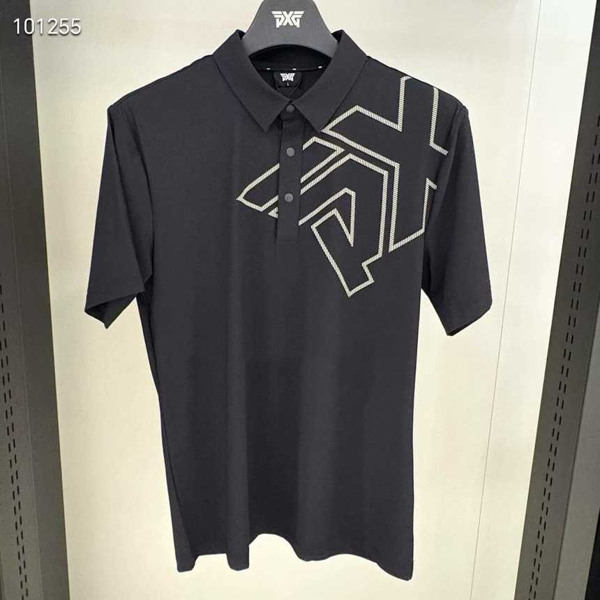 PXG 남성 여름 빅로고 카라 티셔츠(3color)