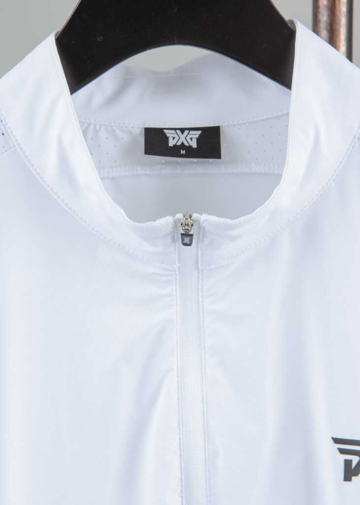 PXG 남성 타공 배색 여름 숏 슬리브 아노락(2color)