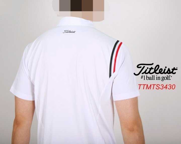 타이틀리스트 남자 TTMTS3430 보더 반팔 카라티셔츠(2color)