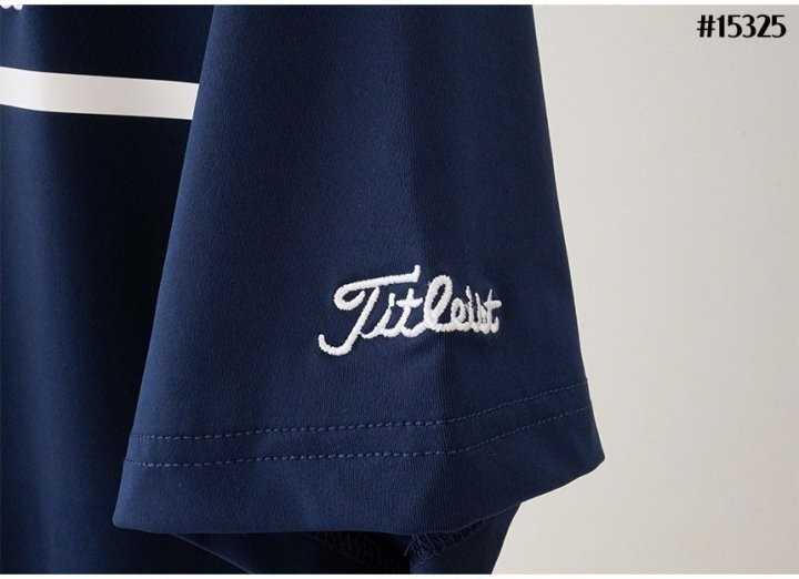 타이틀리스트 썸머 스트레치 투 라인 셔츠(2color)