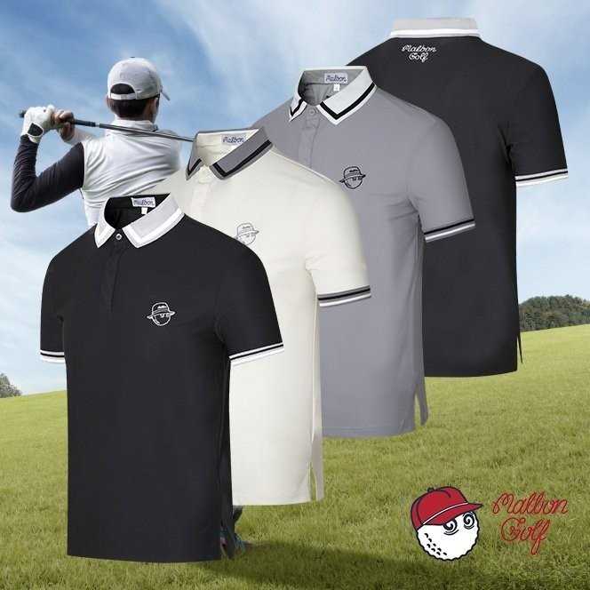 말본 버킷 카라 2선배색 반팔 카라티(2color)