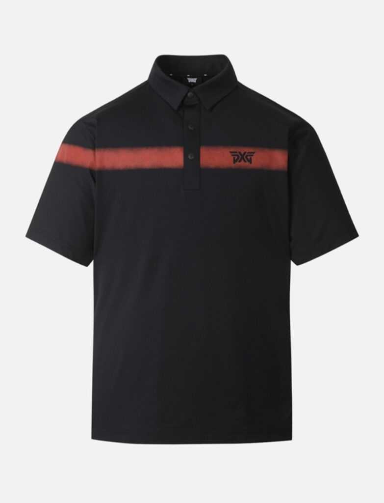 PXG 남성 여름 컬러 블록 원 포인트 카라 티셔츠(3color)