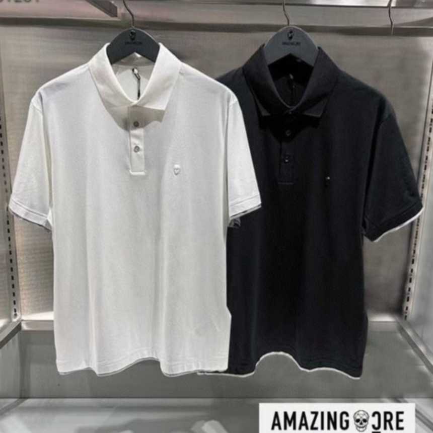 어메이징크리 남성 기능성 카라 티셔츠(2color)
