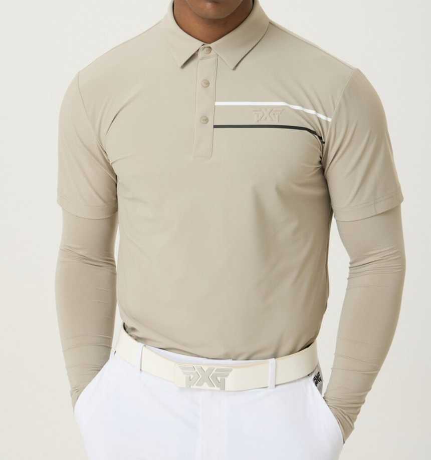 PXG 여름 SS남성 여름 쿨토시 레이어드 티셔츠(2color)