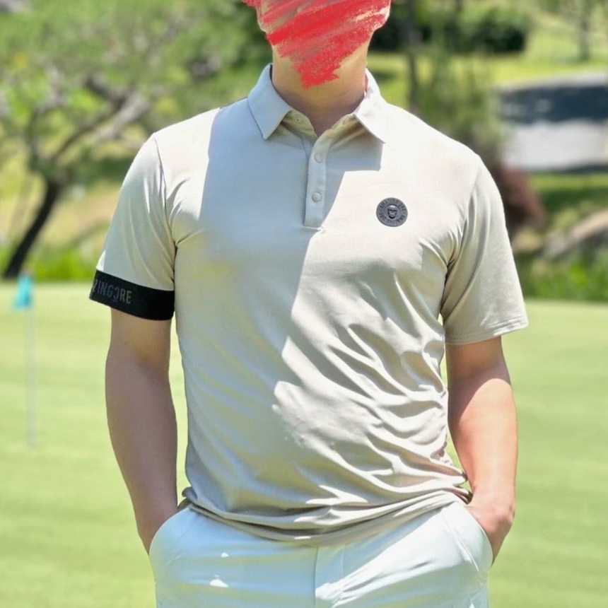 어메이징크리 남성 에어로 쉴드 카라 쇼츠 티셔츠(3color)