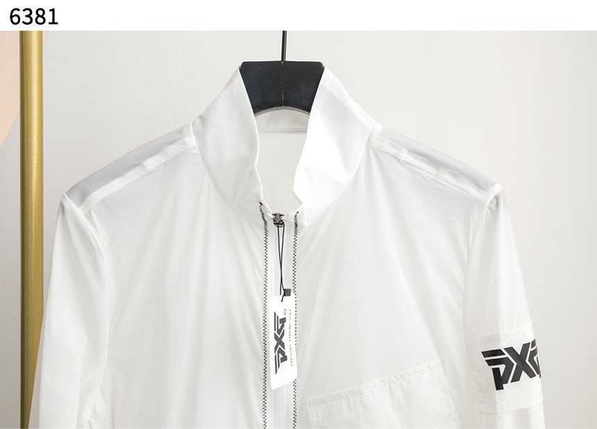 PXG 수입고급 스프링 에어홀 자켓(2color)