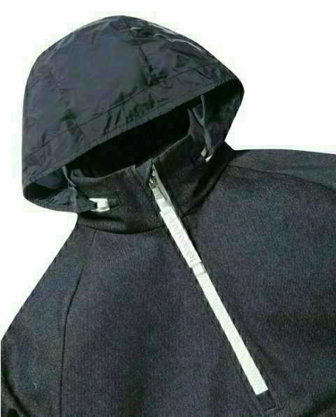 지포어 남성 데님 아노락 자켓
