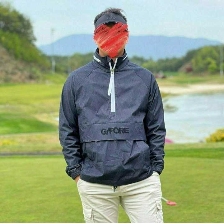 지포어 남성 데님 아노락 자켓