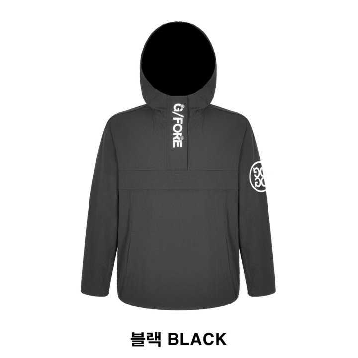 지포어 수입 고급 다뉴브 후드 반집업 바람막이 자켓(2color)