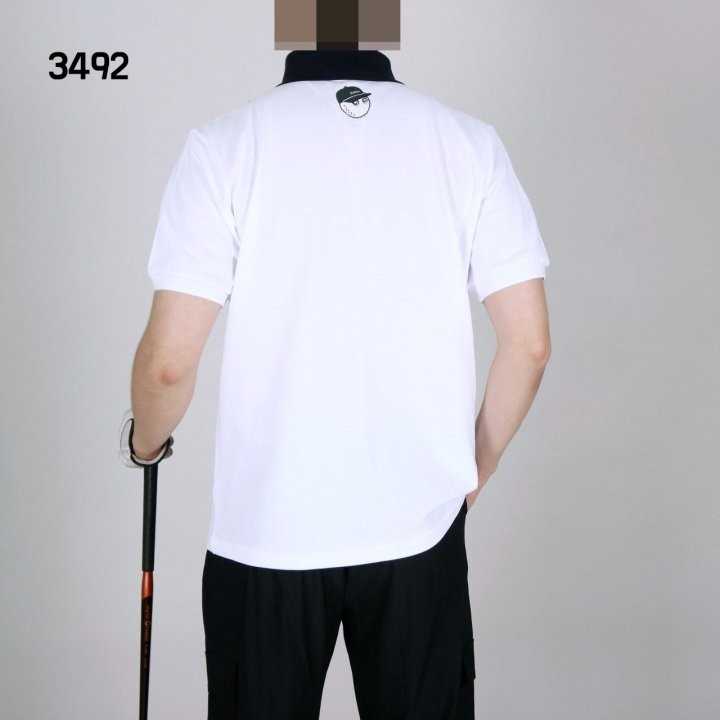 말본 남자 3492 이중PK 반팔 카라티(2color)