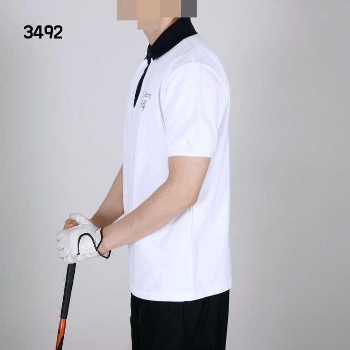 말본 남자 3492 이중PK 반팔 카라티(2color)