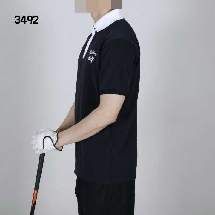 말본 남자 3492 이중PK 반팔 카라티(2color)