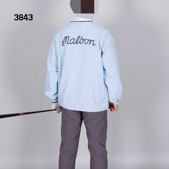 말본 남자 3843 V피스테 바람막이 티셔츠(2color)