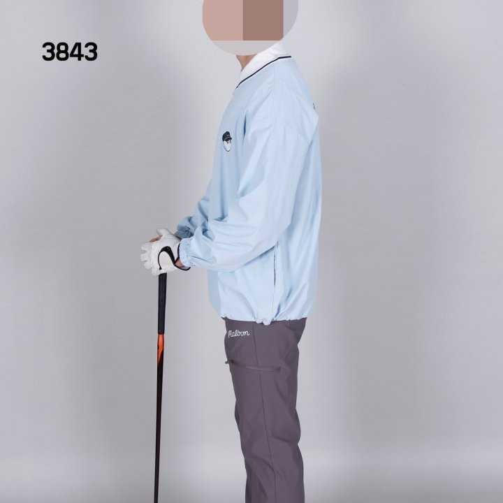 말본 남자 3843 V피스테 바람막이 티셔츠(2color)