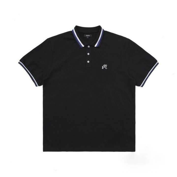 말본 남자 3564 자수 PK 반팔 카라티(2color)