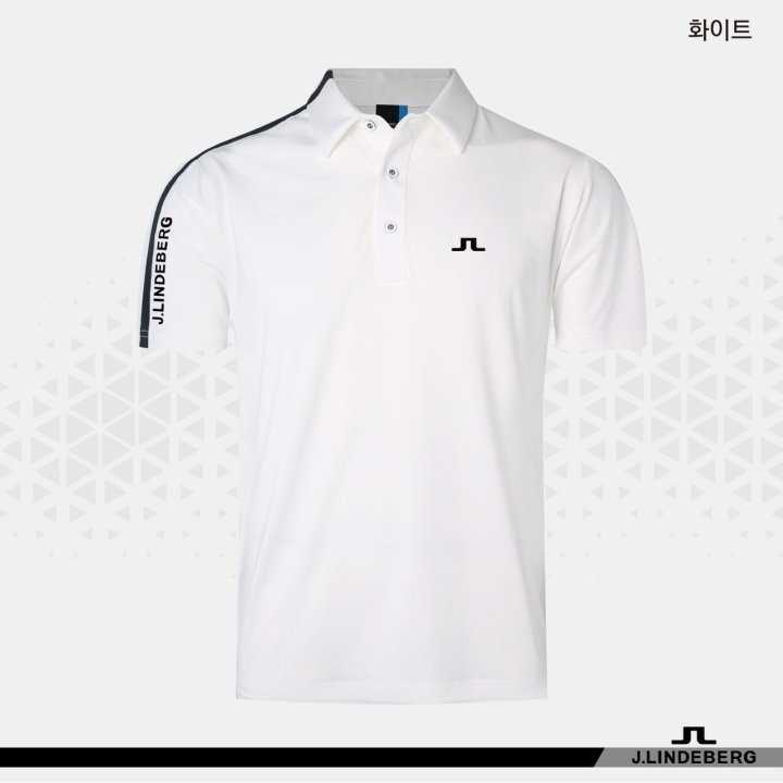 제이린드버그 남성 어깨라인 반팔티(2color)
