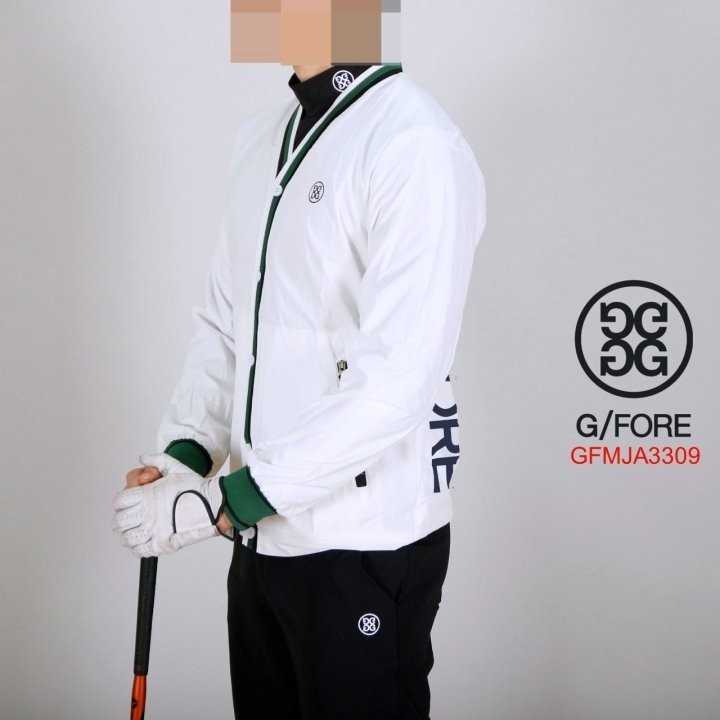 지포어 남자 GFMJA3309 배색라인 우븐 가디건(2color)
