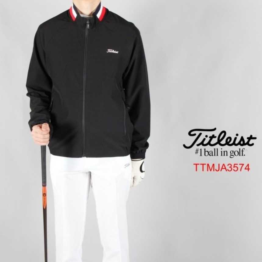 타이틀리스트 남성 TTMJA3574 넥시보리 바람막이
