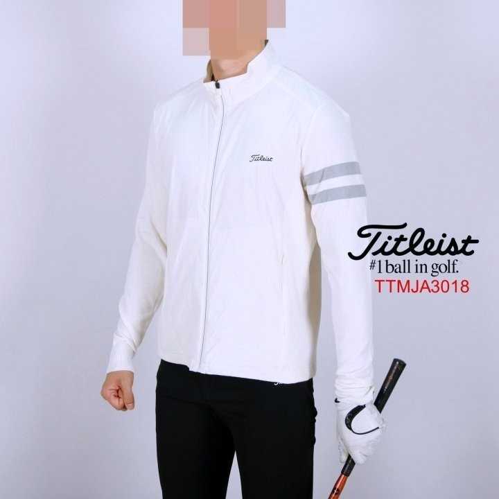 타이틀리스트 남자 TTMJA3018 팔두줄 집업 바람막이 자켓(3color)