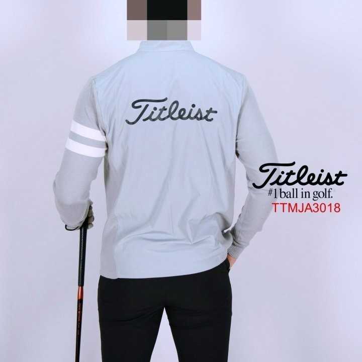 타이틀리스트 남자 TTMJA3018 팔두줄 집업 바람막이 자켓(3color)