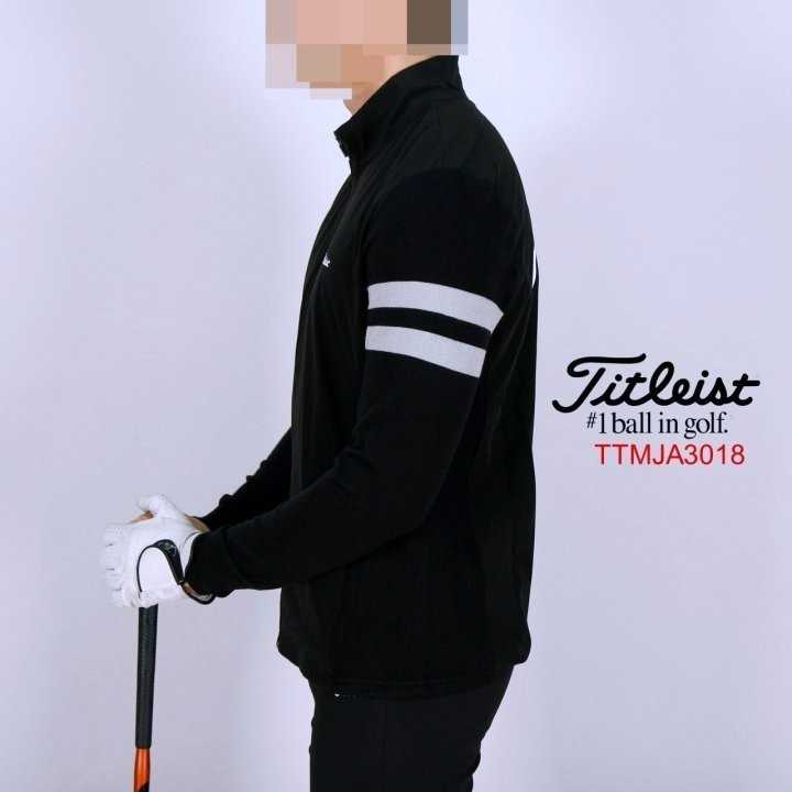타이틀리스트 남자 TTMJA3018 팔두줄 집업 바람막이 자켓(3color)