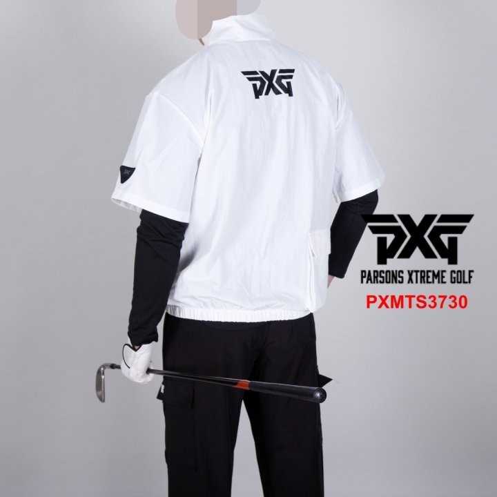 PXG 남자 PXMTS3730 투포켓 반팔 바람막이 아노락(2color)