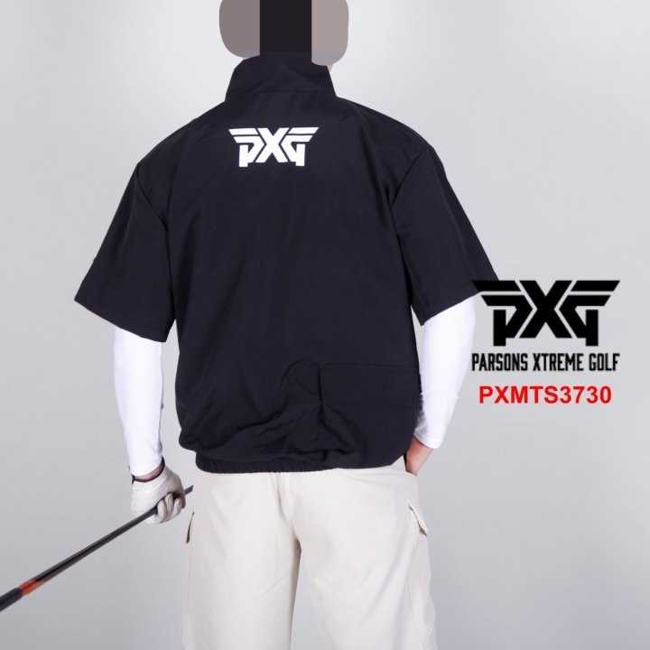 PXG 남자 PXMTS3730 투포켓 반팔 바람막이 아노락(2color)