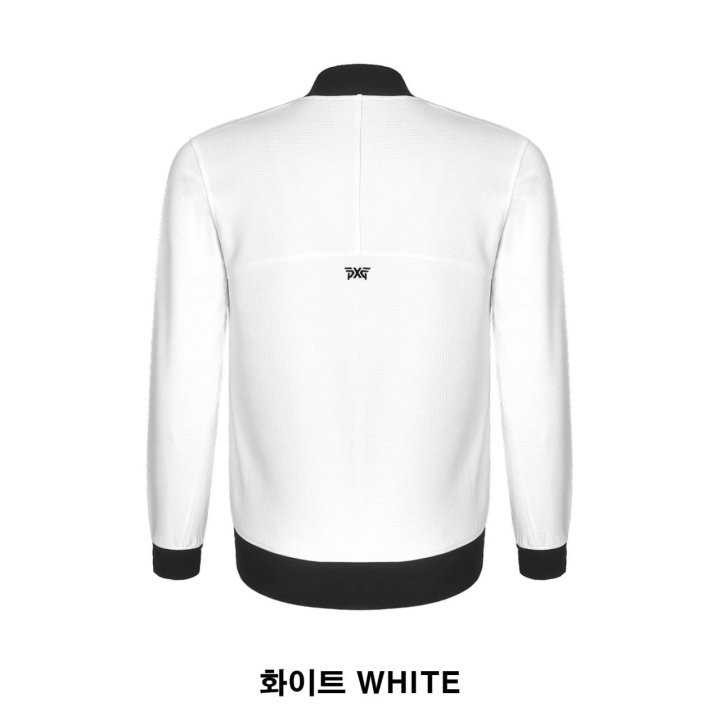 PXG 와플 코튼 블루종 풀집업 자켓(2color)
