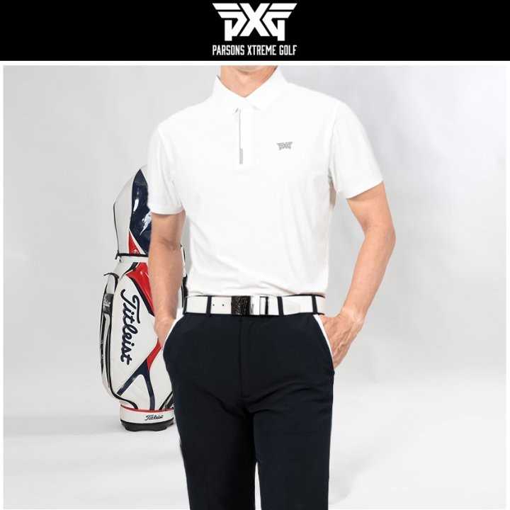 PXG 남성 스카치배색 반집업(2color)