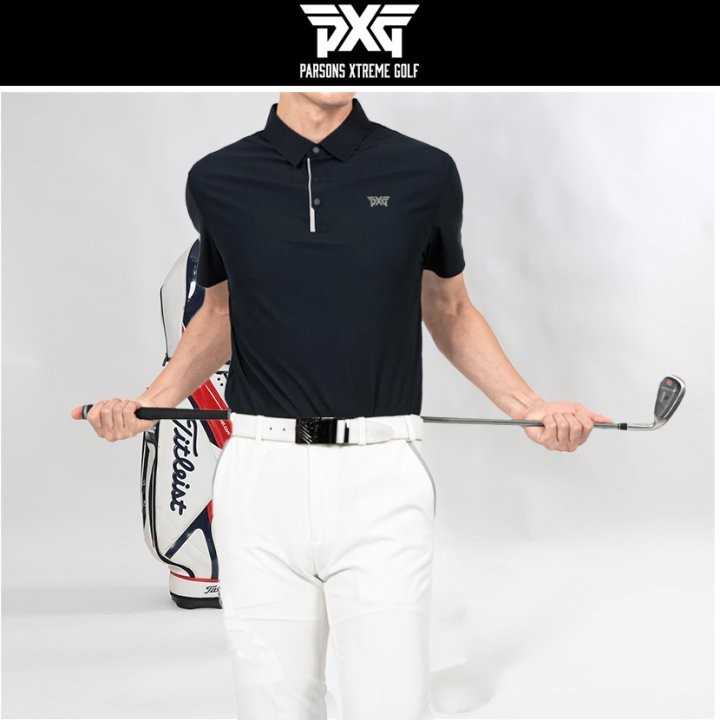 PXG 남성 스카치배색 반집업(2color)