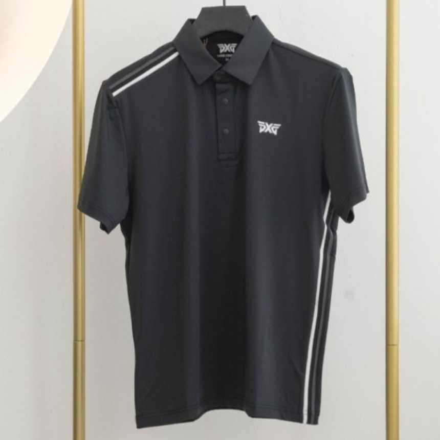 PXG 남성 여름 원 포인트 카라 반팔티(2color)