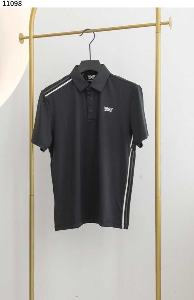 PXG 남성 여름 원 포인트 카라 반팔티(2color)