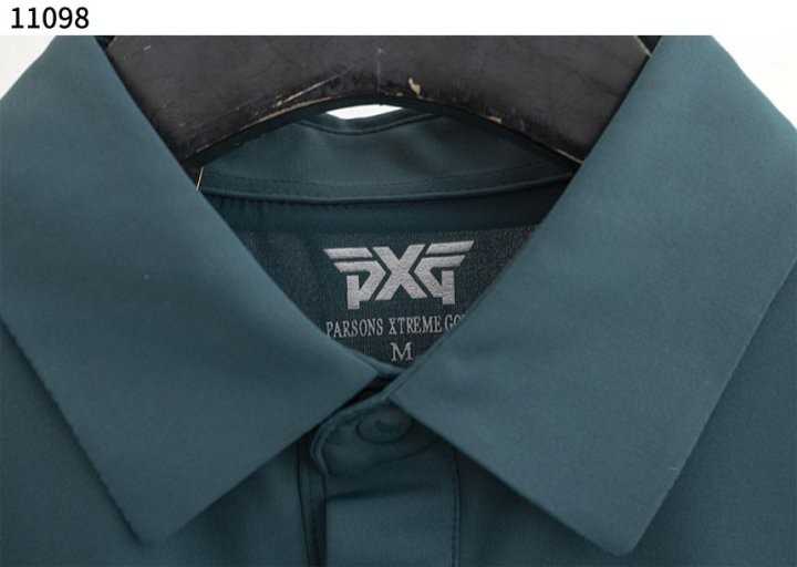 PXG 남성 여름 원 포인트 카라 반팔티(2color)